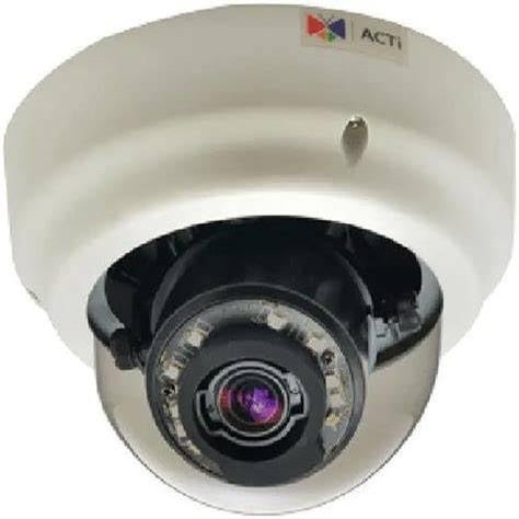 B61 5MP Network Dome Camera, 3X Optical Zoom, Indoor Full HD IR WDR, Vandal Resistant IK09, PoE, DC 12V, MicroSD Storage