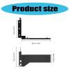 Yunyaobrand PCIe Graphics Card Vertical Mounting Bracket, Durability Metal GPU Holder for PC Computer 3090 4090 view 3