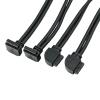 Yunyaobrand USB3.0 Front Panel Extension Cable 25cm 90 Degree Elbow 19Pin 20Pin Compatible Motherboard Adapter for Desktop PC Case view 3