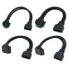 Yunyaobrand USB3.0 Front Panel Extension Cable 25cm 90 Degree Elbow 19Pin 20Pin Compatible Motherboard Adapter for Desktop PC Case view 4