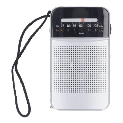 Jectse Portable AM FM Radio, Built in Loud Speaker with 13 Inch Antenna and Advanced Chip for Baseball Games Talk Shows Classical Music News