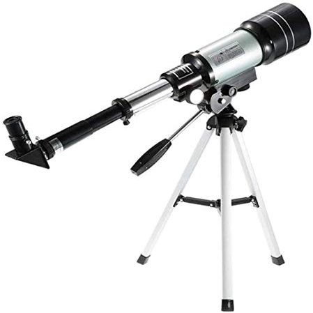 300/70 mm Refractor Telescope with 150X Magnification, Tripod & Lunar Filter - Ideal for Beginners & Kids