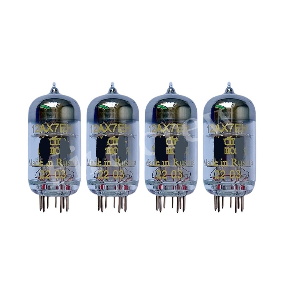 12AX7 ECC83 Vacuum Tube HiFi Audio Tube Amplifier kit DIY Precision Matching Four-Way(4pcs Matched Quad)