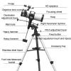 114mm Astronomical Reflector Telescope with Tripod  Ideal for Beginners, Kids, and Adults view 4