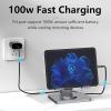 Diyeeni Laptop Stand for Desk with Docking Station, 10-in-1 USB C Hub with 4K@60Hz, USB 3.0, PD100W PD Charging, 360 Adjustable Laptop Holder for Latitude for Spectre view 4