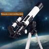 40mm Aperture 400mm Astronomical Refracting Telescope for Kids and Beginners - Portable Travel Telescope with Moon Filter (MJE319) view 2