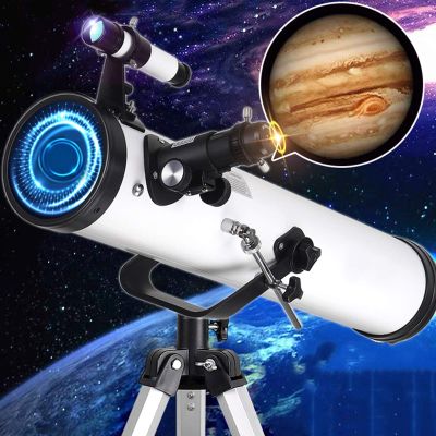 114mm Refractor Astronomical Telescope for Kids and Adults - Ideal for Beginners and Students to Explore The Night Sky