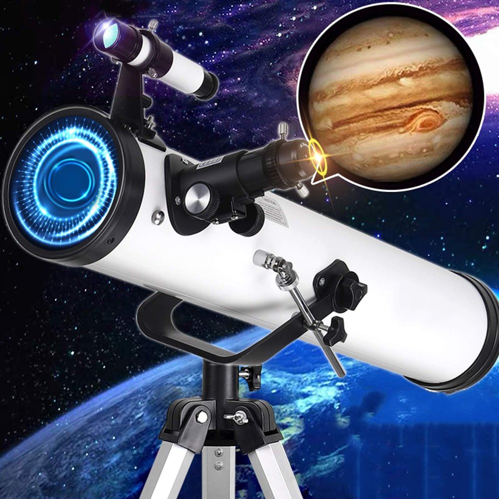 114mm Refractor Astronomical Telescope for Kids and Adults - Ideal for Beginners and Students to Explore The Night Sky