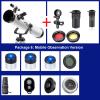 114mm Refractor Astronomical Telescope for Kids and Adults - Ideal for Beginners and Students to Explore The Night Sky view 2