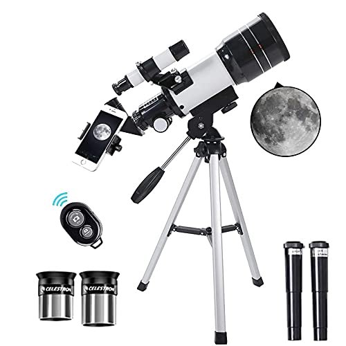 20mm Refractor Telescope with Tripod and Finder Scope for Astronomy Beginners and Kids