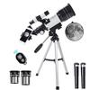 20mm Refractor Telescope with Tripod and Finder Scope for Astronomy Beginners and Kids view 1