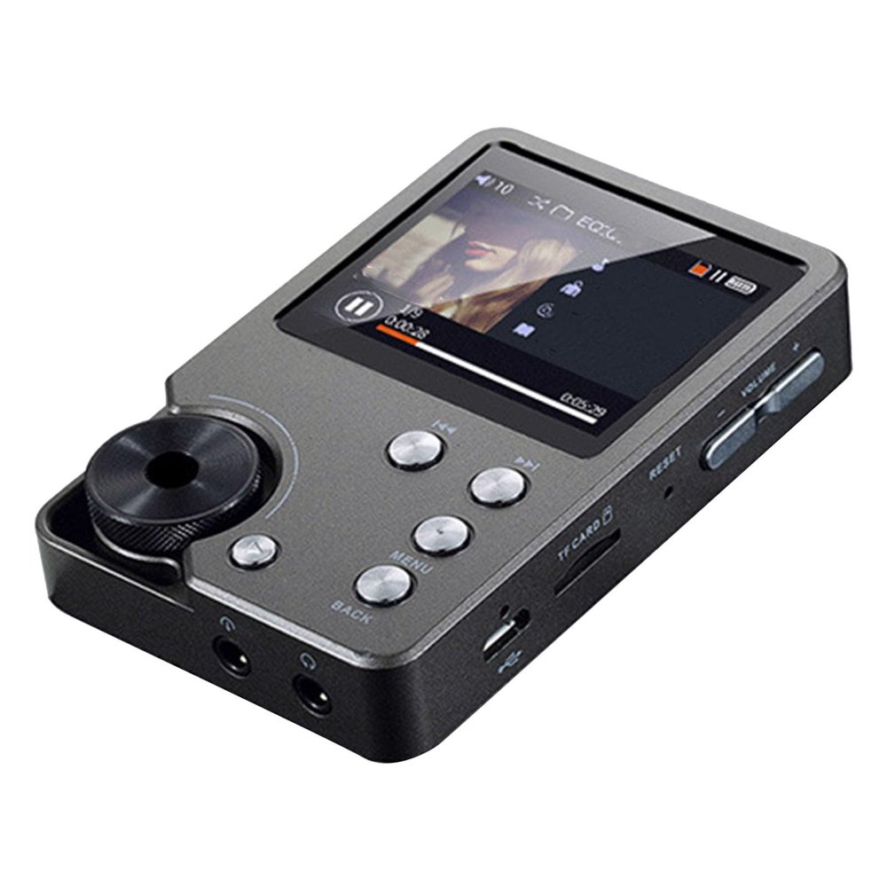DirectNine Basics HiFi MP3 Player, Professional Lossless Music Player with 5.3, 2.0 Inch HD Display, 64GB Built in Memory, Supports 256GB Expandable Storage, for Audiophiles, Music
