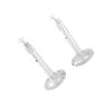 2pcs 7.9in Surveillance Camera Bracket, CCTV Bracket Aluminum Alloy Stand, 360 Degrees Adjustable Mount with 1/4in M6 Thread, Heavy Duty Support for CCTV Cameras, Wall Ceiling Inst view 3