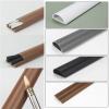 Self Adhesive PVC Curved Cable Tray Floor Wire Cover, Cable Management System, Wall Mounted TV Wire Hider Total Length: 315in (20X L15.75in)(White) view 4