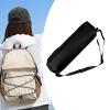 FashionCha Tripod Carrying Stream Stand Bag Accessories Equipment Pouch Tripod Storage Bag Selfie Organizer for Speakers, Black 35cmx7cm view 2