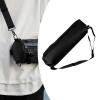 FashionCha Tripod Carrying Stream Stand Bag Accessories Equipment Pouch Tripod Storage Bag Selfie Organizer for Speakers, Black 35cmx7cm view 3
