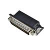 2PCS DB44 Male Female PCB Mount Serial Port Connector Right Angle D-Sub CONNECTORS 44pin Plug Ja-ck Adapter 3 Rows(2pcs Female) view 3