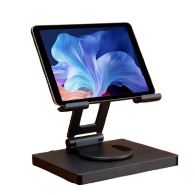 EBTOOLS 7 in 1 USB C Hub Charging Stand, Laptop Stand, 360 Rotation, 5Gbps, 4K 30Hz USB 3.0, 100W Pd Charging, Gigabit Ethernet Rj45 Port, Laptop Docking Station, Foldable Design