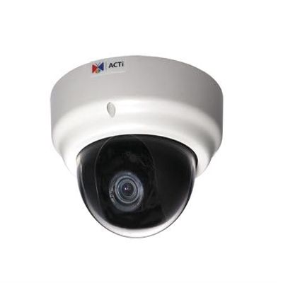 ACTi KCM-3311 4MP Indoor Day/Night Dome Camera with 3.6X Optical Zoom, P-Iris Control, Advanced WDR, PoE, 1080p HD Resolution