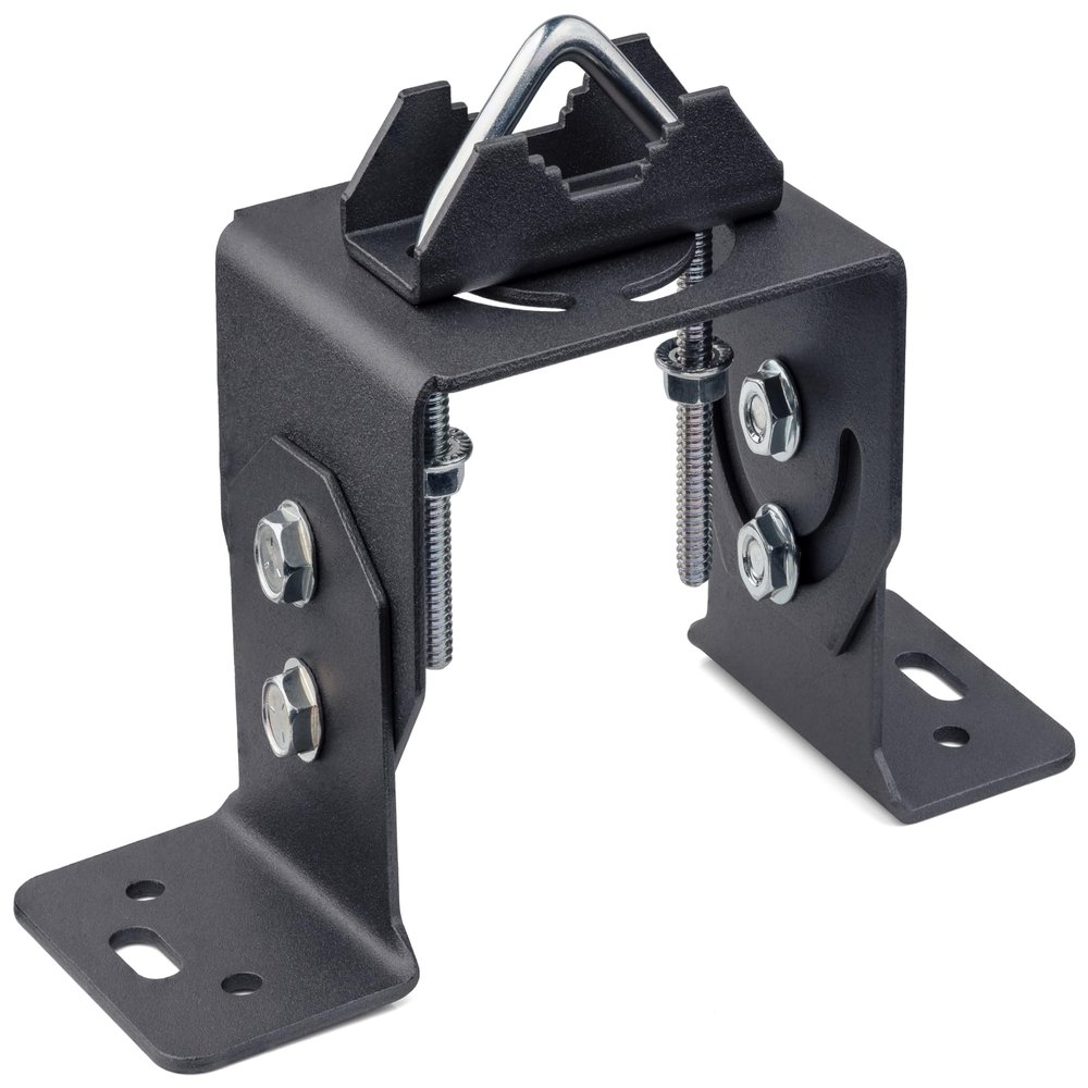 Channel Master Pro-Mount  Multi-Purpose Adjustable Outdoor Mount for Round Antenna Masts, Poles & Tubes up to 2" Diameter