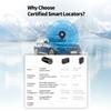 GPS Trackers Mobile Locator for iOS - USB A+C 2 Fast Car Charger with Apple Find My Compatibility, Intelligent Anti-Loss Device with Charging Port & Location Tracking (iOS Only) (2nd Gen Tracker) view 4