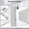 360 Rotating Stand Tablet Case Suitable for Huawei Honor Pad 10 HEY3-W00 HEY3-W10 12.1-inch 2025 with Pencil Holder view 4