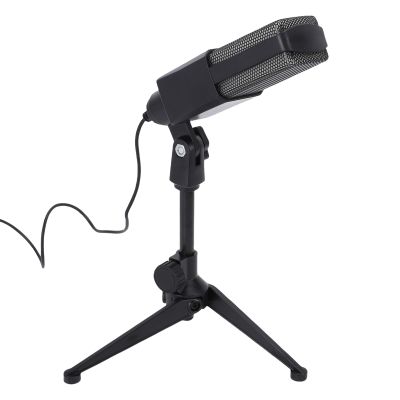 Diydeg USB Microphone for PC Gaming, Noise Cancelling Condenser Microphone for Streaming, Recording, and Podcasting on PC, Recording Mic with RGB Light for Computer Laptop