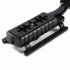 CHICIRIS Video Camera Stabilizing Handle Light Flash for Action Shots, Grip Handle Stabilizer for DSLR DV Camcorder, Fits Most Cameras, Black view 2