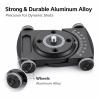 Camera Table Top Car Roller, Aluminum Alloy, Black, 1/4 Screw, Desktop Video Rail Track Slider - Smooth Motion, Sturdy Build, Ideal for DSLR and Phone Filming view 2