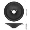 2Pcs Paper Speaker Cone Subwoofer Cones Drum Paper, 8 Inch Speaker Repair Parts, 1.4 Inch Inner Diameter with Rubber Surround, High Grade Paper Material for Enhanced Sound Quality view 2