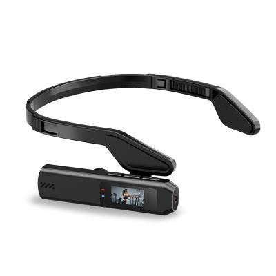 VBESTLIFE 2K Head Mounted Camera, Wearable WiFi Video Camera Camcorder Webcam, 110 Wide Angle Lens Anti Shake for Vlog Video Recording