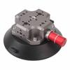 BAODEYOUB 4.7 Inch Suction Cup Camera Mount, Aluminum Alloy and Silicone Car Mount with 1/4 3/8 Inch Screw Holes, 360 Degree Adjustable Action Camera Mount for Cars Boats Buildings, Stable S view 2