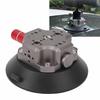 BAODEYOUB 4.7 Inch Suction Cup Camera Mount, Aluminum Alloy and Silicone Car Mount with 1/4 3/8 Inch Screw Holes, 360 Degree Adjustable Action Camera Mount for Cars Boats Buildings, Stable S view 3