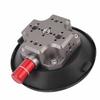 BAODEYOUB 4.7 Inch Suction Cup Camera Mount, Aluminum Alloy and Silicone Car Mount with 1/4 3/8 Inch Screw Holes, 360 Degree Adjustable Action Camera Mount for Cars Boats Buildings, Stable S view 4