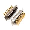 1pcs 24w7 20a Gold Plated Male Female High Current Connector d-sub Adapter PCB Type 17+7 Plug Ja-ck High Power 24 Pin(1pcs Female) view 2