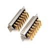 1pcs 24w7 20a Gold Plated Male Female High Current Connector d-sub Adapter PCB Type 17+7 Plug Ja-ck High Power 24 Pin(1pcs Female) view 4