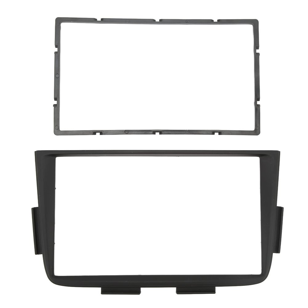 Car Double Din Dash Panel, Radio Fascia Trim, Stereo Dash Installation Set for 2001-2006 - Durable ABS Plastic, Seamless Fit, Easy No - Drill Installation