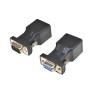 1PCS DB9 9PIN Serial Port Connector to RJ45 Female Adapter D-SUB RS232 COM Port to LAN Ethernet Converter(1PCS Male) view 1