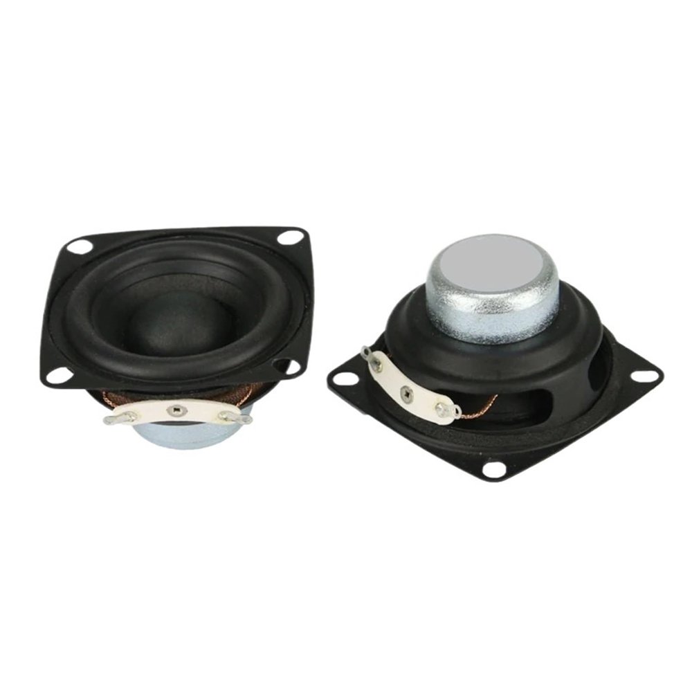 2PC 2 inch 4OHM 12W Full Range Speakers Magnetic for N-dFeB High-Power Alto Treble Vocal Sound Desktop PC Speaker