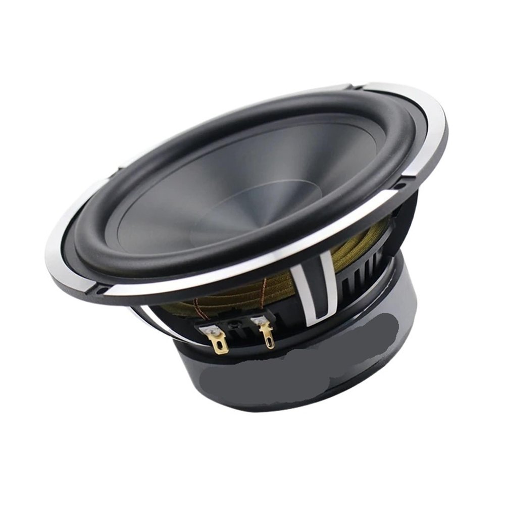 6.5 inch Waterproof Woofer Speaker Car Horn Cast Aluminum Basin Frame Bass Shock Ceramic Basin 4OHM 50W 46HZ 1PCS