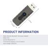 Foelony Car USB Wireless Receiver, BT 5.3 Wireless Audio Adapter, USB Powered 3.5mm Aux Jack Adapter, Universal for Car Home Stereo Speakers Audio System view 2