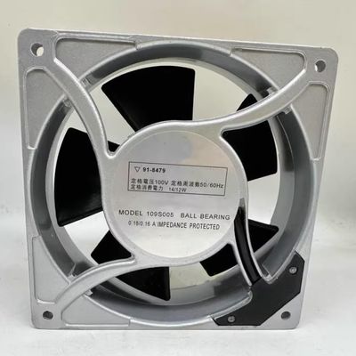 109S005 AC 100V 0.18/0.16A 14W/12W 120x120x38mm Cooling Fan