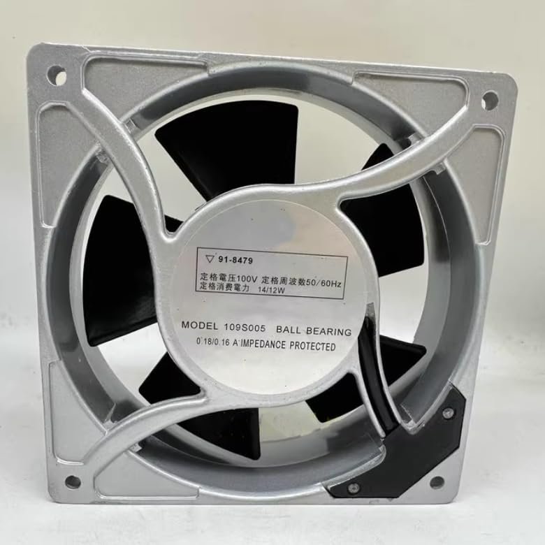109S005 AC 100V 0.18/0.16A 14W/12W 120x120x38mm Cooling Fan