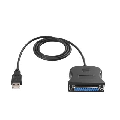 PNTQOKGQX USB to IEEE 1284 DB25 25 Pin Parallel Printer Female Adapter Cable Cord