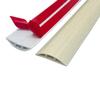 1PC 2M/78.74in Flexible Floor Cable Duct, Self-Adhesive, PVC Floor Cable Protection, Cable Bridge, Cable Duct, Cable Hide(Maple Wood Grain) view 1