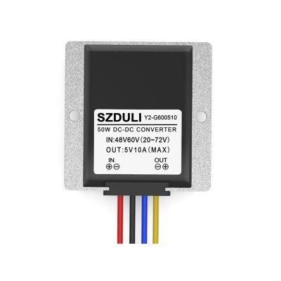 12V24V36V48V60V72V80V100V to 5V Isolated Power Converter 10-120V to 5V Isolated Buck in line with CE Standards(20-72v to 5v 10a)