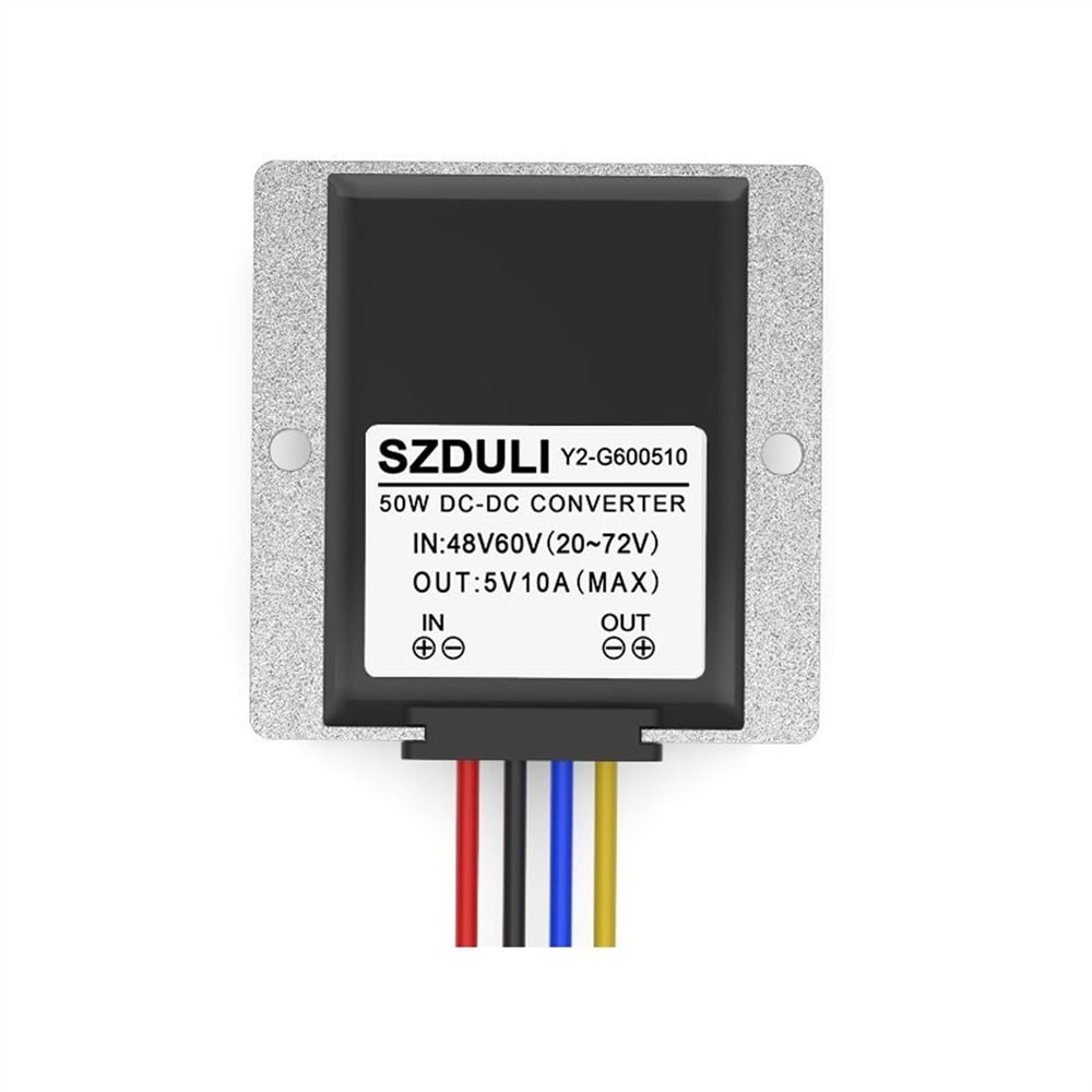 12V24V36V48V60V72V80V100V to 5V Isolated Power Converter 10-120V to 5V Isolated Buck in line with CE Standards(20-72v to 5v 10a)
