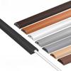 1PC 2M/78.74in Flexible Floor Cable Duct, Self-Adhesive, PVC Floor Cable Protection, Cable Bridge, Cable Duct, Cable Hide(Black Walnut) view 2