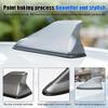 Car Shark Fin Antenna Cover for DS 5 Hatchback 2015 2016 2017 2018, Shark Fin Roof Shape Cover Replacement with Adhesive Tape Antenna Topper Cap Mount Decorative,Glossy Black view 4