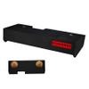 Chevy Silverado 2019-2026 Crew Cab and Double Cab 10" Dual Ground Shaker Subwoofer Enclosure Ported and Sealed (RED, 10" TW3) view 1